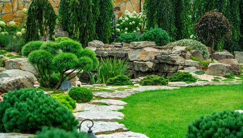 Park landscaping