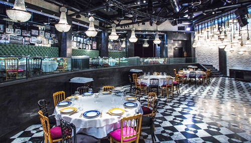 Restaurant interior 